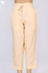 Cambric Cotton Pants in Sandy Beige